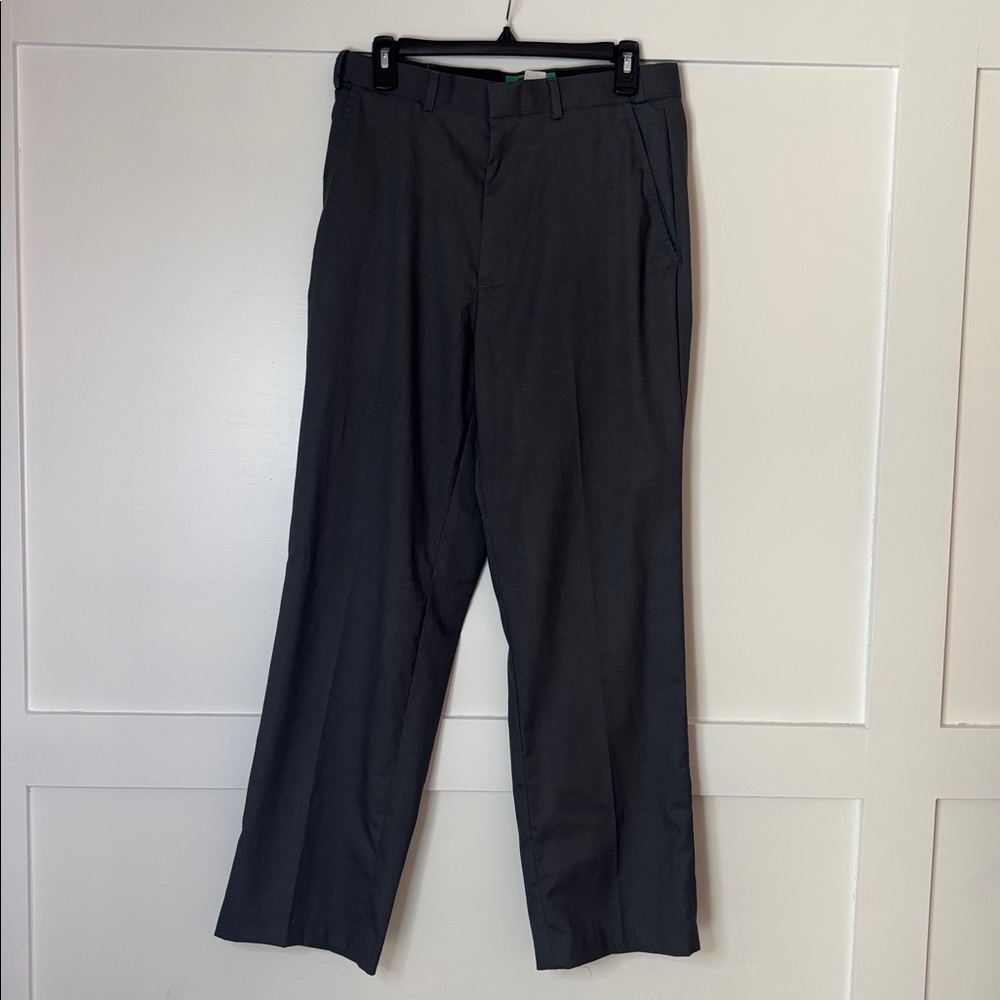 Haband's Fit-Forever Charcoal Pants size 32 medium in excellent condition